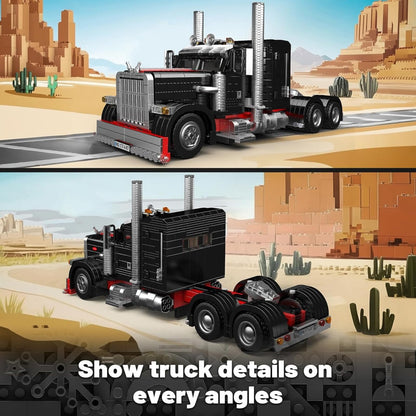 Mould King 10037 Technic Truck Model Kit, Creative Technology Truck Building Blocks Set, Gift Model Toy for Kids/Adults/Vehicle Enthusiasts (1797 Pieces)