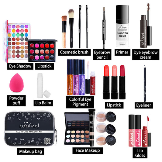 30Pcs Makeup Kit, Professional Cosmetic Set with Eyeshadow Lip gloss Blush Concealer, Multifunctional Beauty Products Set for Teenage Girls Women #5