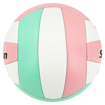 Senston Volleyball Official Size 5, Waterproof Volleyball Ball with Pump, Outdoor Beach Volleyball for Beach, Pool, and Strand.