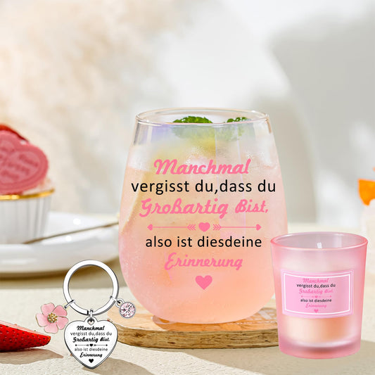 Gifts for women, girlfriend, birthday present for women, wine glasses, best friend gift, farewell gift, colleagues, Christmas gifts for ladies, wife and mother, thank you gift.