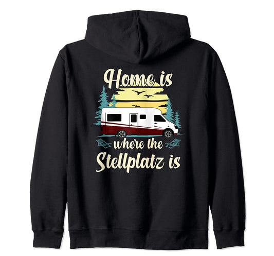 Home Is Where The Parking Spot Is | RV Camper Camping Hoodie