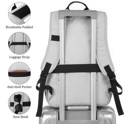 YAMTION School Backpack for Teenage Boys & Girls, fits 17.3 Inch Laptop, Backpack for Women, Men City Backpack for University, Travel, Leisure