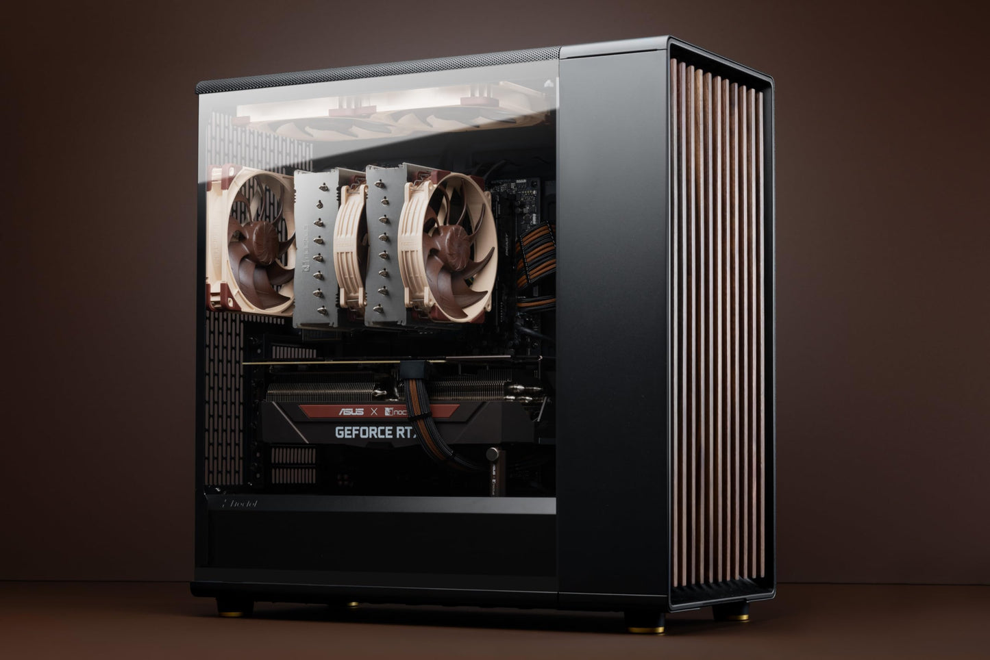 Noctua NH-D15 G2 Dual Tower CPU Cooler, standard all-round version recommended for AMD AM5 and Intel LGA1851 / LGA1700 (Brown)