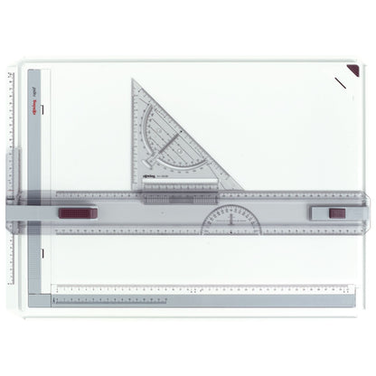 rOtring Rapid A3 Drawing Board | Professional drawing board with ruler and triangle ruler