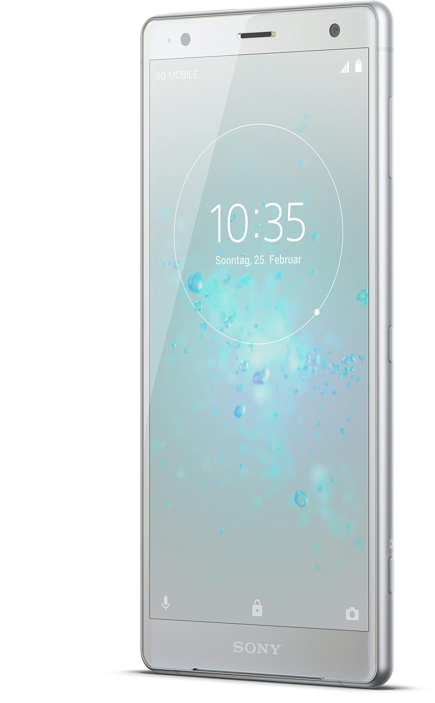 Sony Xperia XZ2 Smartphone (5.7-inch IPS Full HD+ display, 64GB internal storage and 4GB RAM, Dual-SIM, IP68, Android 8.0) Liquid Silver - German Version
