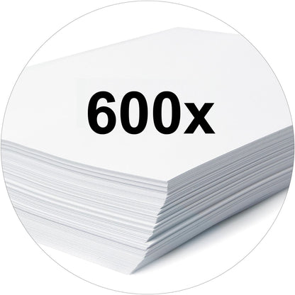 Original Falcon 10-pack Chromocolor Premium folders. Made in Germany. Plastic cover outside and inside 8 cm wide DIN A4 brown ring binder file folder office folder plastic folder