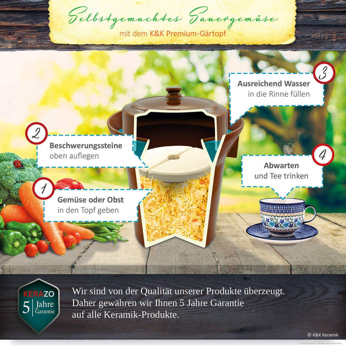 Premium garden pot set 10.0 liters [Shape 1]