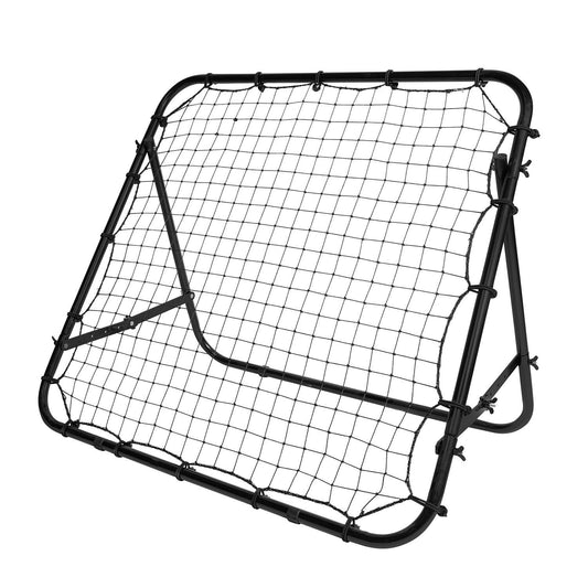 VirtuFit Adjustable Soccer Rebounder - Kickback - Tchoukball - 100 x 100 cm - Soccer Goal Training Equipment