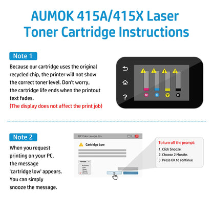 4-pack 415X (W2030A) toner with chip compatible for Hp 415A multipack HP 415X replacement for Hp Color Laserjet pro MFP M479fdw M479dw M479fdn M454dw M479fnw M454dn W2030X W2032A W2033A W2031A M479 M454