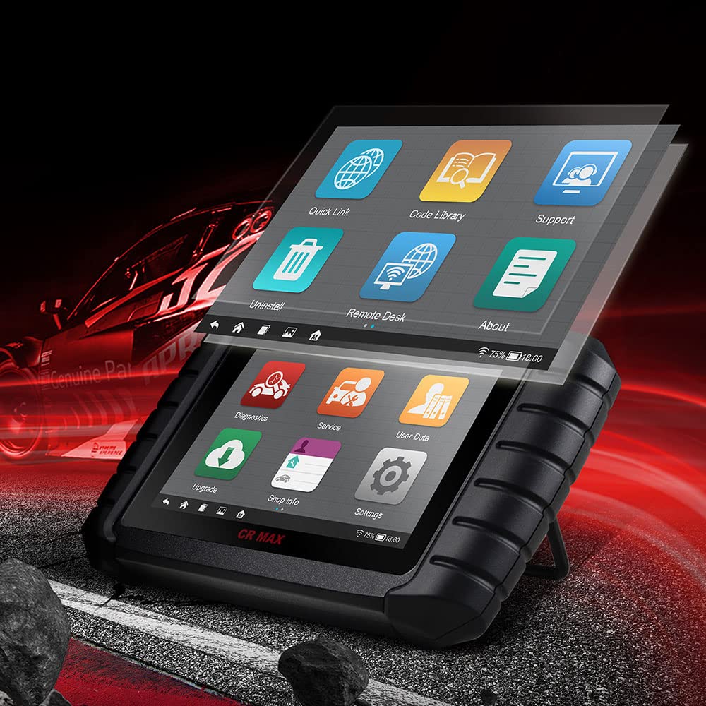 iCarsoft CR MAX Professional multi-brand vehicle diagnostic tool for fault analysis, Universal diagnostic tool, Read/Clear faults - Reset injectors - FAP regeneration.