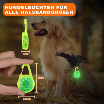 ZLCBBD LED Blink light for kids - USB rechargeable reflector light for school bags, safety light attachment for hiking, running, jogging, pet backpack, clothing Green