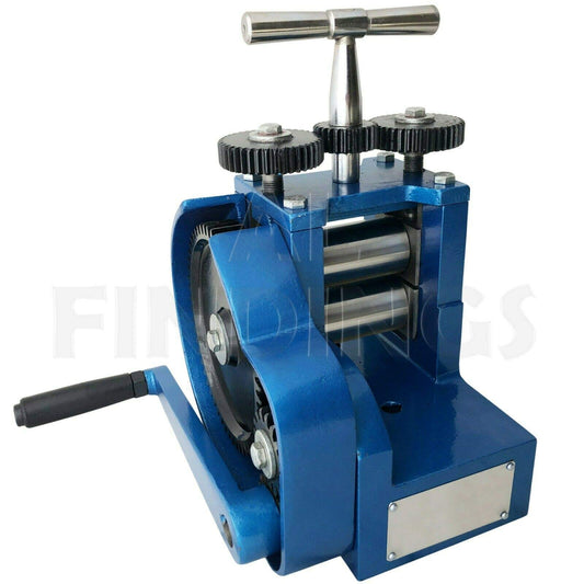 Rolling mill 7.6cm flattening design gold silver bars 7 rolls jewelry tools.