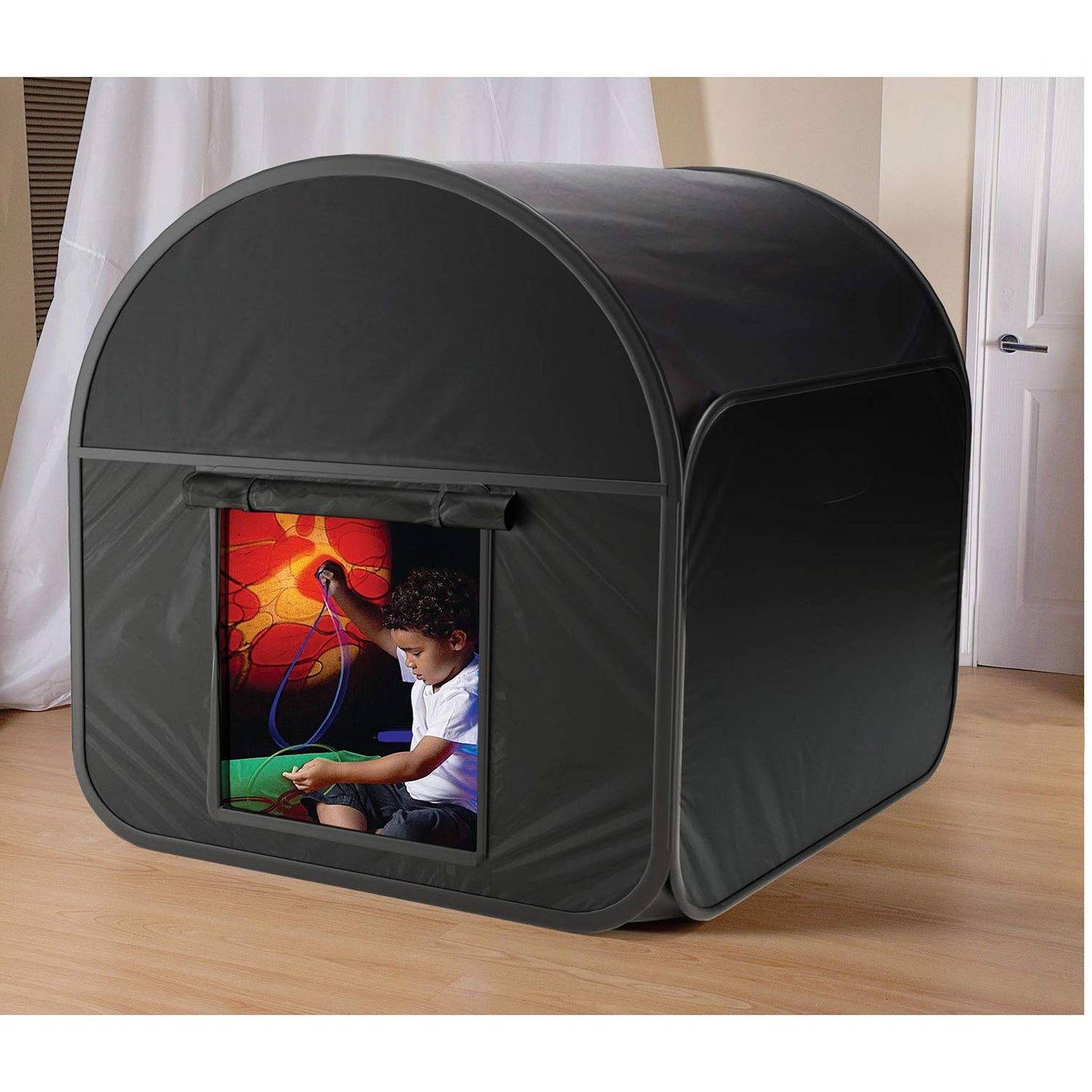 RH Trading 1 x Premium Pop-up Blackout Sensory Den Tent for Autism, ASD & ADHD with Travel Carrying Bag