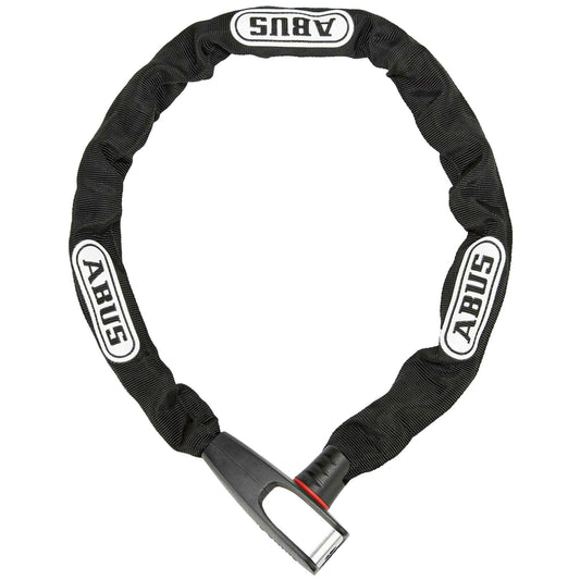 ABUS chain lock Steel-O-Chain 8807K - Flexible bike lock made of hardened steel - ABUS security level 8-85 cm - Black & 58292 accessory, black, 85 cm