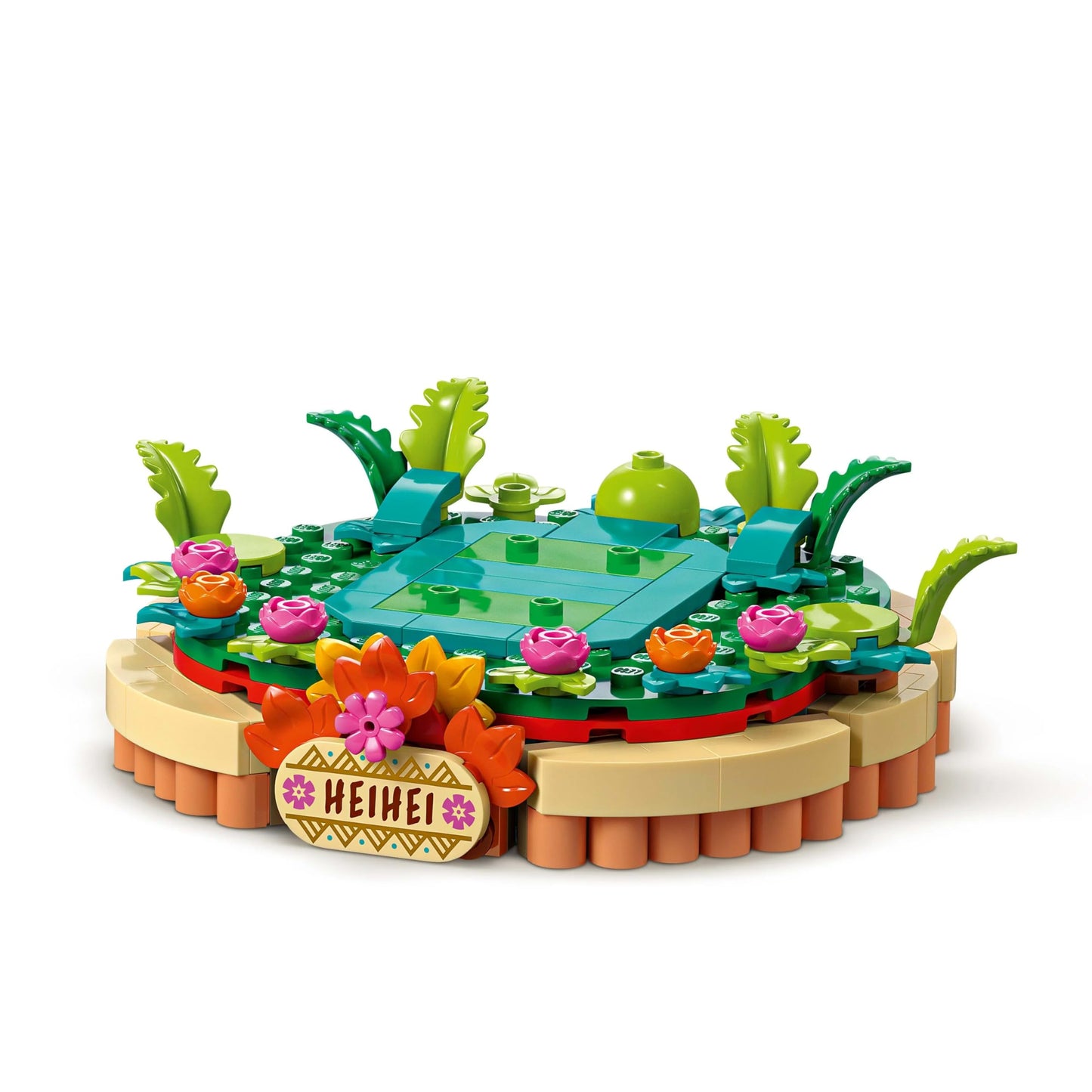 LEGO | Disney Moana 2: Heihei Toy - Animal figure for playing & displaying with rotating head, movable wings & tail feathers, and stand - Gift for girls aged 9+ - 43272