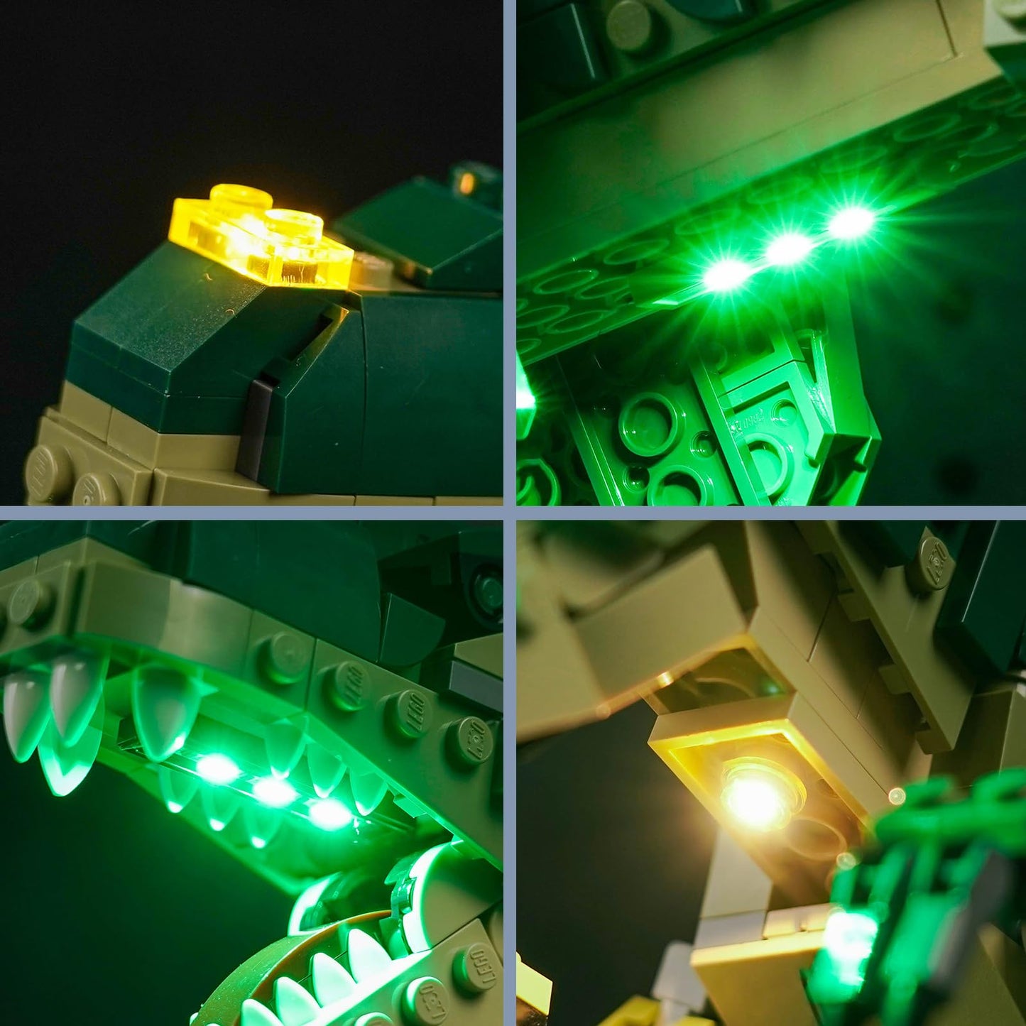 LED Light Set for Lego 31151 T. rex (No Lego), Decorative lighting kit for Lego Creator T.Rex Creative Toy