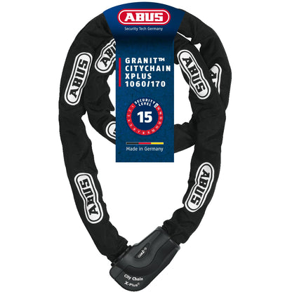 ABUS CityChain X-Plus 1060/170, lock-chain-combination, 2012, black, standard
