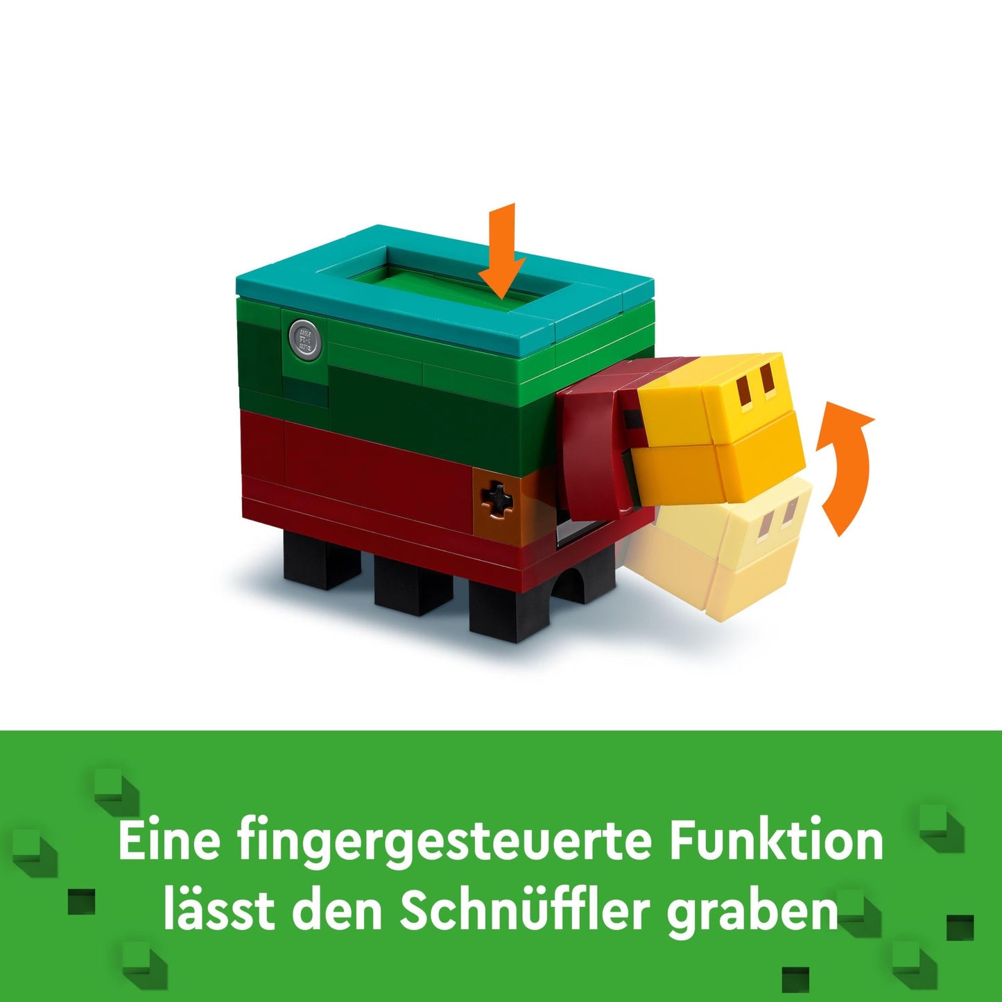 LEGO Minecraft The Cherry Blossom Garden - Toy with trees, Sunny figure, bees and bridge like a zombie - Playset with sneaky function - Gamer gift for boys & girls aged 8 and up - 21260
