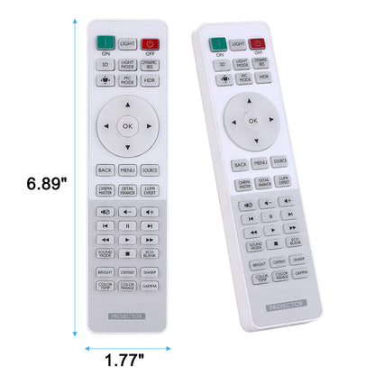 Aimdio RCV012 RCV015 remote control for BenQ W1090 TH683 W1070+ W2000 W2000+ W1110 HT1075 HT1085ST HT2150ST HT2050 MH684 TH670 W1075 W1080ST+ W1120 W3000 HT2550 W1700 TK800M projector.