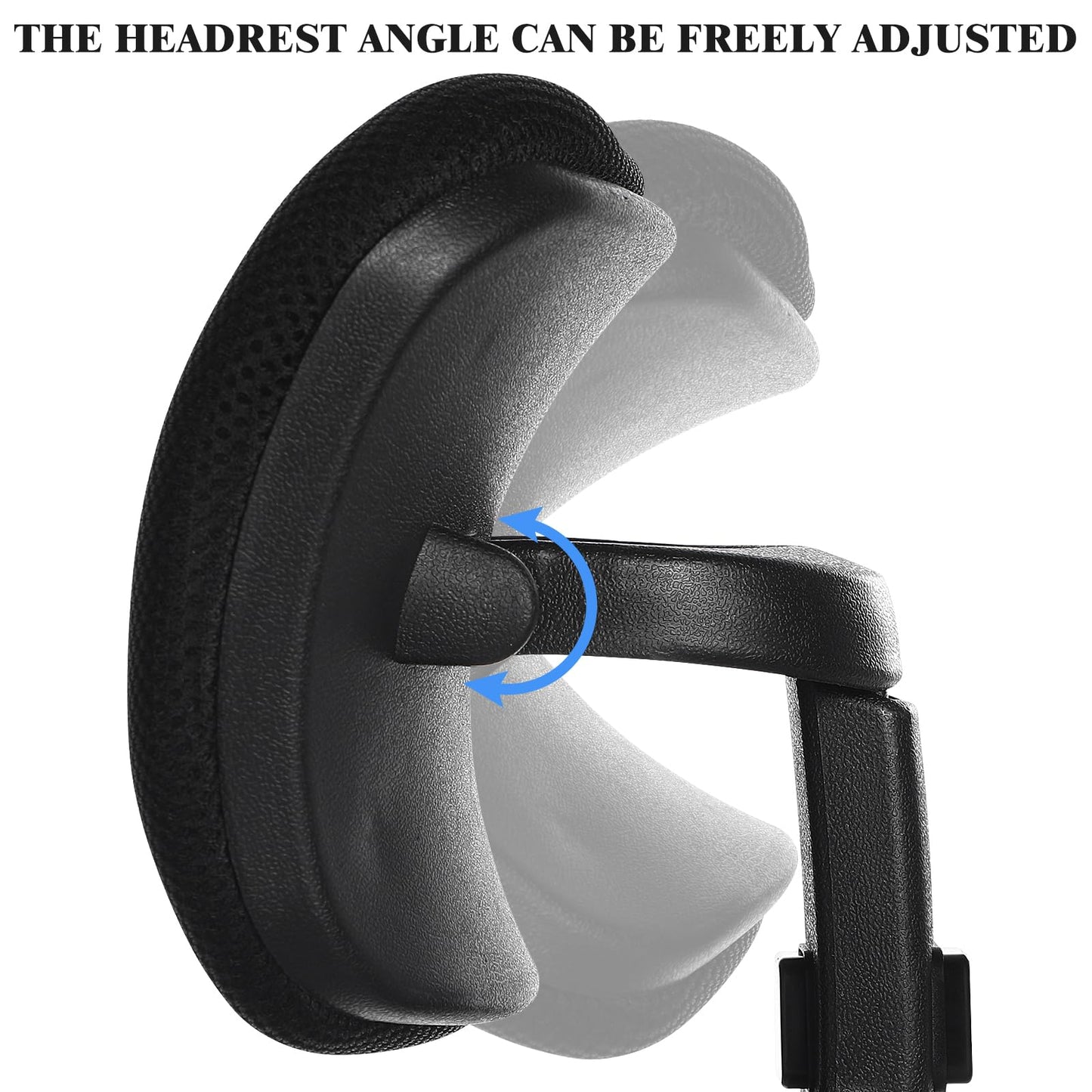 YARNOW Adjustable Headrest for Office Chair Upgradable Headrest with Neck Support for Desk Chair Ergonomic Head Pillow for Computer Chair Comfortable Chair Head Cushion for Office Supplies