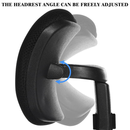 YARNOW Adjustable Headrest for Office Chair Upgradable Headrest with Neck Support for Desk Chair Ergonomic Head Pillow for Computer Chair Comfortable Chair Head Cushion for Office Supplies