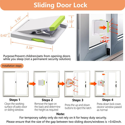 Aozzy 240cm door seal panel for portable air conditioners with Φ15cm hose, safety lock & seal, universal adapter 13/15cm for air conditioners/dehumidifiers on sliding doors/windows.