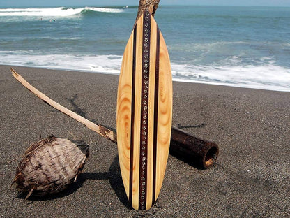 Starfish Sportswear Decorative Wood Surfboard 100 cm long Airbrush Design Surfing Waves Surfing Surf /1654