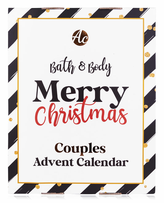 Mr & Mrs Right - Advent calendar for couples 2024 - Body care for her & him - Christmas calendar for men & women