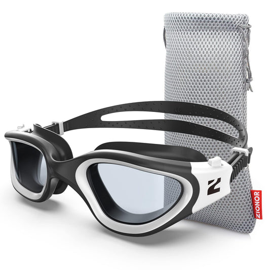 ZIONOR swim goggles, G1SE swim goggles for men and women with UV protection anti-fog comfort professional swim goggles.