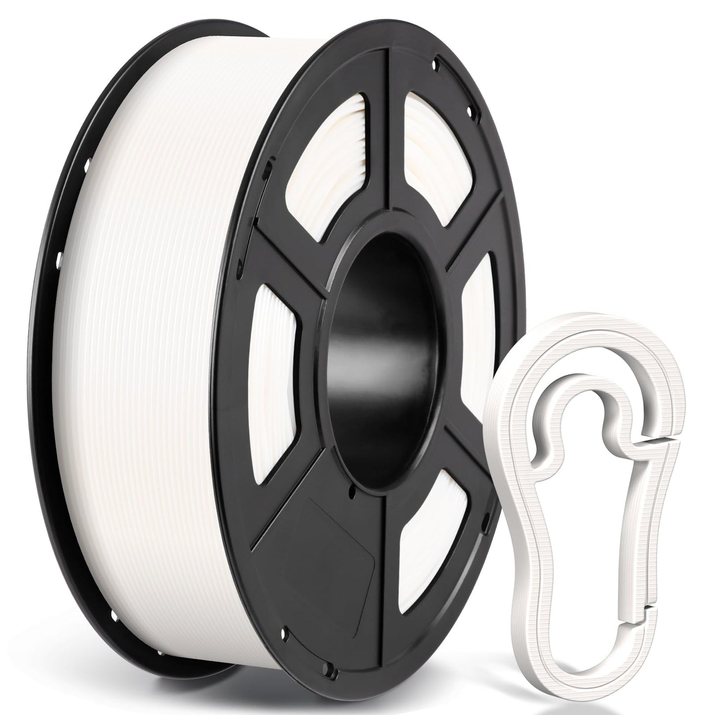 ANYCUBIC ASA Filament 1.75mm, 3D printer filament suitable for printing outdoor functional parts, weather and heat resistant. 1KG White