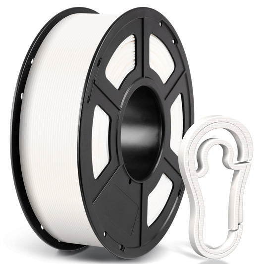 ANYCUBIC ASA Filament 1.75mm, 3D printer filament suitable for printing outdoor functional parts, weather and heat resistant. 1KG White