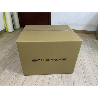 5 in 1 Heat Press Machine 38x38cm T-shirt Press Machine Heat Transfer Machine 360 Degree Rotatable DIY Heat Press with Digital LED Temperature and Time Controller.