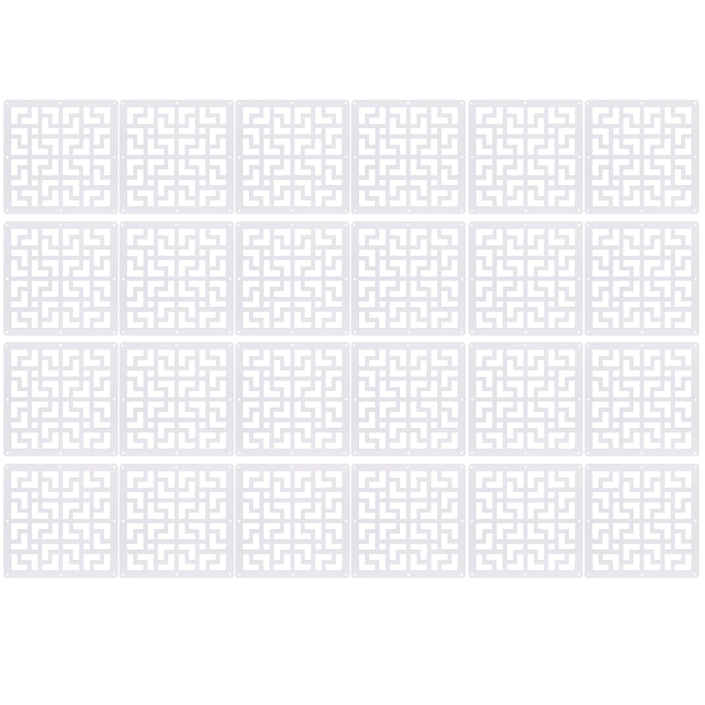 YHANEC 24-Piece DIY Room Divider Hanging Screen for Privacy, Perfect for Decorating Living, Dining, and Work Spaces, as well as Hotels and Bars