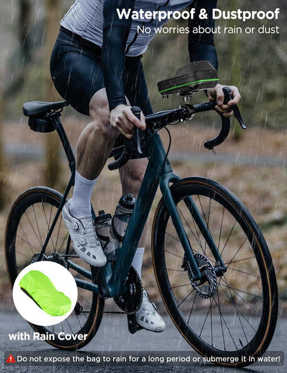 Vitalismo Waterproof Phone Mount Bike Handlebar Bag 360° Rotatable Motorcycle Phone Holder for 4.7-7 Inch Smartphone with Rain Cover Phone Mount Handlebar Bag Bicycle Bag Phone Case