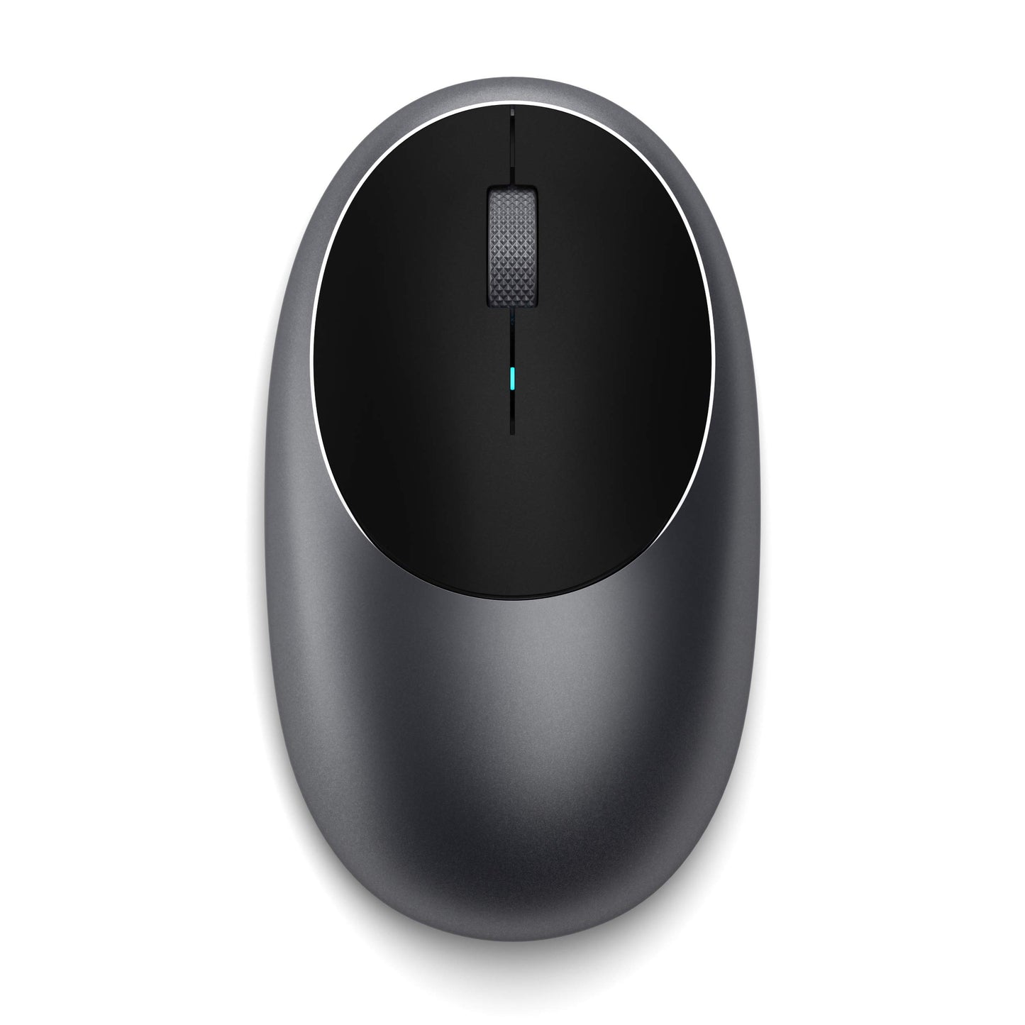 SATECHI M1 Wireless Bluetooth Mouse - USB-C rechargeable, compact & portable, for Mac/Windows, compatible with MacBook M4/M3/M2, Pro, Air, iMac, iPad Pro, iPhone 16/15/14 & more - Space Gray