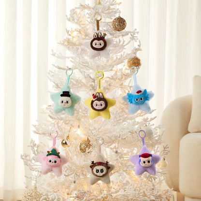 POP MART The Monsters Classic Series - Sparkly Plush Pendant Collectible Art Toy Collectible Figures Gift Whole Set