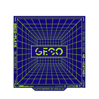 JUUPINE 235 x 235mm Print Bed Textured PEI PLA plate Platform GECO plate for Flashforge AD5M/AD5M Pro/AD5X/Elegoo Neptune 4 Pro/Ender 3 Pro Series 3D Printer HeatBed