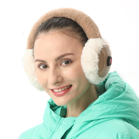 AROMA SEASON® | Heated ear warmers with built-in battery for women men children in winter | Heatable ear muffs/ear warmers