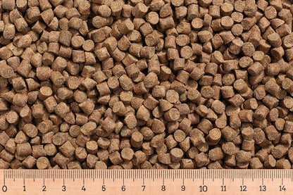(Unit price $2.25/lb) - 55 lb carp feed AC 6.0 mm 30/7 - sinking - carp - carp pellets