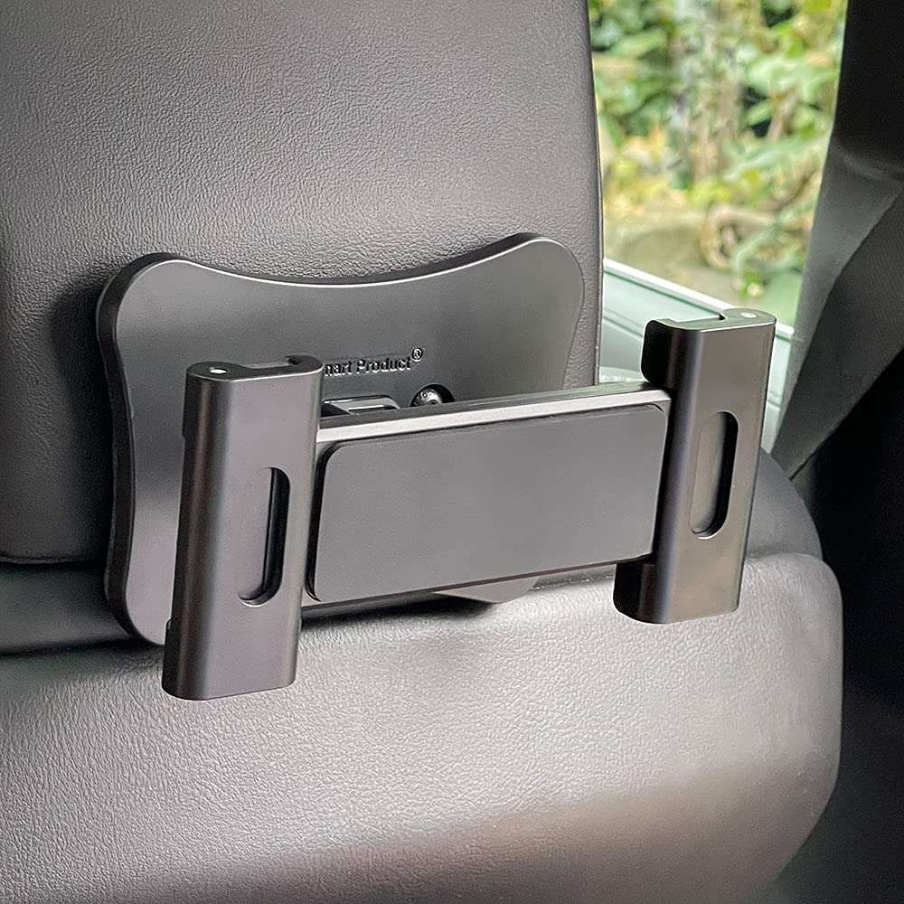 Tablet Holder for Car Headrest Mount compatible with Volvo XC90 XC60 V90 V60 S90 S60 (2017 model or newer) suitable for all 4.7-13" tablets, iPad Pro 9.7, 10.5, 12.9 Air Mini 2 3 4