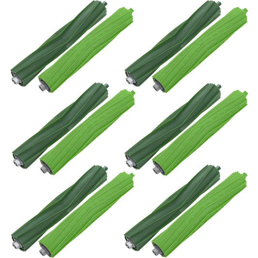 Loveco 2 set rubber brush compatible for iRobot Roomba E series E5 E6 i series i7 i7+ i7 Plus i3 i3+ robotics