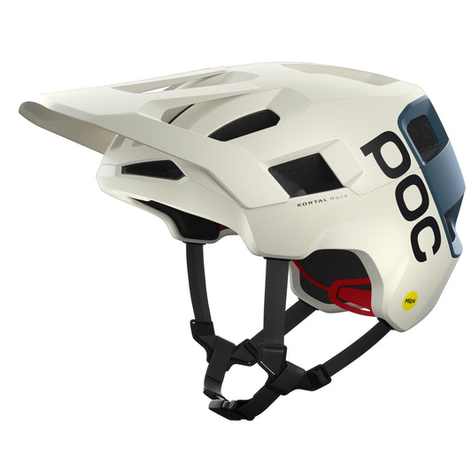 POC Unisex - Adults Kortal Race MIPS Helmet, Selentine Off-White/Calcite Blue Matte, M (55-58cm)