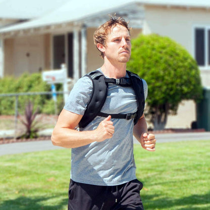 Train hard with our 5 KG / 8 KG / 10 KG weighted vest, X-style running vest, perfect for strength training, running, fitness, and cross training (5 KG)