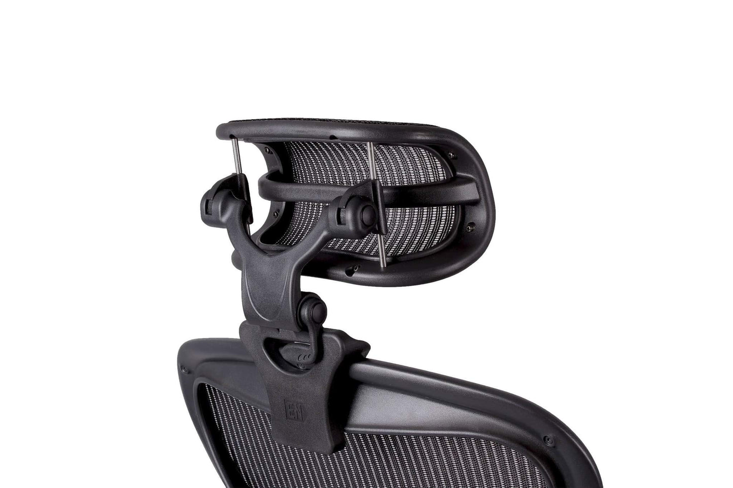The original headrest for the Herman Miller Aeron chair H3 Carbon | Colors and mesh match classic Aeron chair 2016 and earlier models.