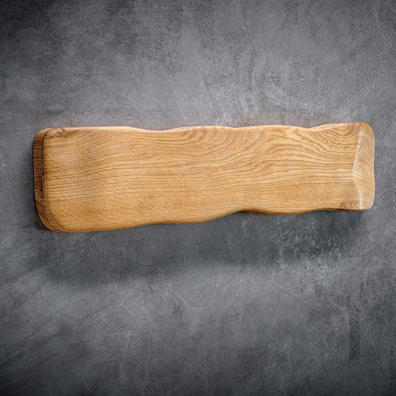 wood4home® Magnetic Knife Strip in light oak wood "La Madera" | Magnetic knife holder for the kitchen | 42 cm x 2.5 cm x 9 cm (WxHxL) | Holds 4 kitchen knives.