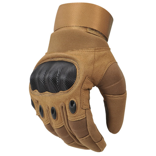 COZOME Motorcycle Gloves Men, Strong Motorcycle Gloves with Protectors, Summer Breathable Gloves with Touchscreen for Motocross, Quad, Moped, Scooter, Mountain Bike