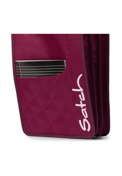 Satch folder box for school backpacks, including handle and three compartments, high-quality and lightweight. Folder box Triple Flex Purple - Purple.