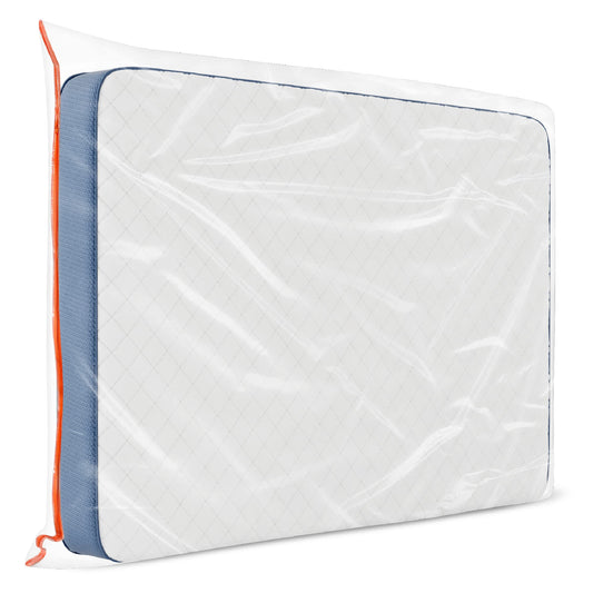 Mattress cover 160x200cm (thickness 30cm) made of plastic - storage bag for mattresses - protection for your mattress for storage, moving - mattress storage bag with practical zipper
