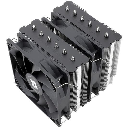 Thermalright Peerless Assassin 120 SE CPU Air Cooler, 6 Heat Pipes Cooler, Dual 120mm TL-C12C PWM Fans, Aluminum Heatsink Cover, AGHP Technology, for AMD AM4/AM5 Intel 1700/1150/1151/1200