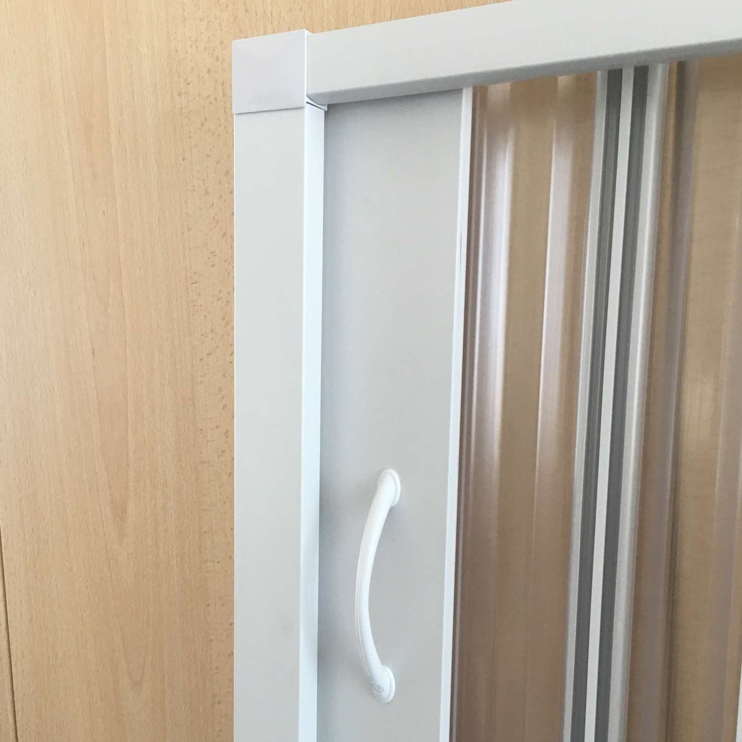 Strong PVC shower door 60 cm H185 mod. Aura Side